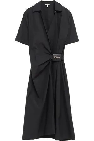Loewe Drapiertes Midikleid