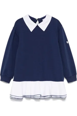 MONNALISA Kleid mit Kontrastkragen