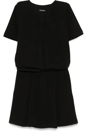 Emporio Armani Kleid mit V-Ausschnitt
