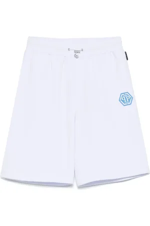 Philipp Plein Joggingshorts mit Logo-Print