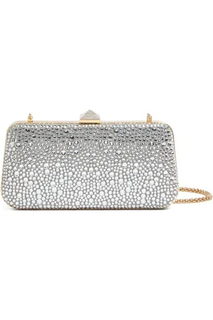 VALENTINO GARAVANI Carry Secrets Clutch mit Strass