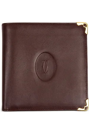 Cartier 1990s Portemonnaie aus Leder