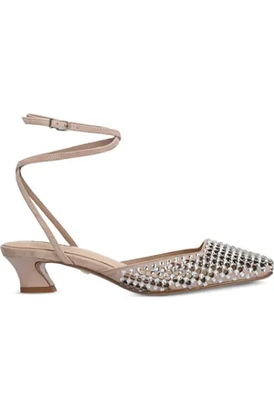Lola Cruz Pumps mit Kristallen 45mm
