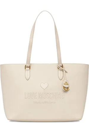 Moschino Handtasche mit Logo-Prägung