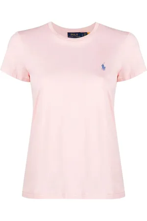Ralph Lauren T-Shirt mit Polo Pony-Stickerei