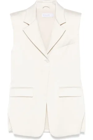 Patrizia Pepe Mantel mit Satin-Finish