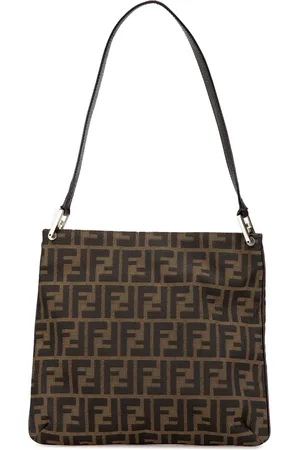 Fendi 2000-2010 Zucca Canvas Schultertasche