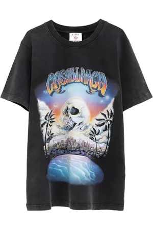 Casablanca T-Shirt mit Print