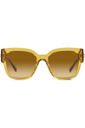 VERSACE Sonnenbrille mit eckigem Gestell