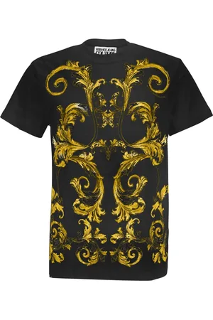 VERSACE T-Shirt mit Barocco-Print