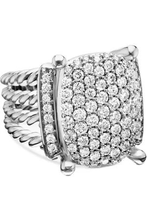 David Yurman Wheaton Ring mit Diamant 16,7mm