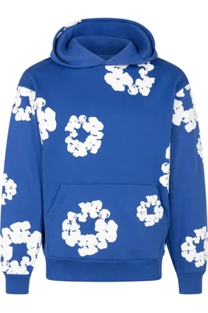 DENIM TEARS Hoodie mit Olivenkranz-Print