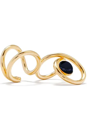 Destree Louise Double Ring mit Schmuckstein