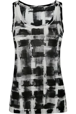 PIERANTONIO GASPARI Tanktop mit abstraktem Print