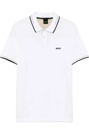 HUGO BOSS Poloshirt mit Streifendetail