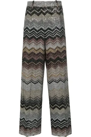 Missoni Hose mit Zickzackmuster