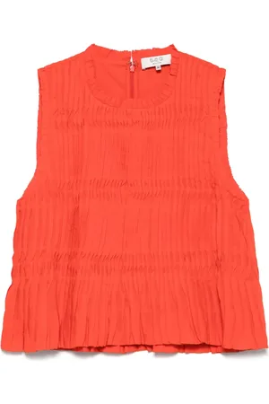 SEA Plissiertes Top