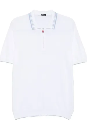 Kiton Strukturiertes Poloshirt
