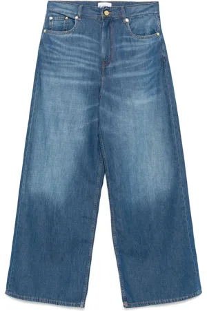 Ganni Hose mit weitem Bein