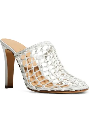Salvatore Ferragamo Gewebte Ellas Mules