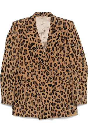 Blazé Milano Sakko mit Leoparden-Print