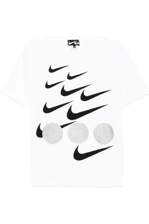 Comme des Garçons X Nike T-Shirt aus Baumwolle