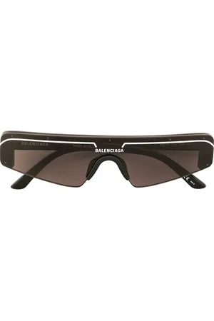 Balenciaga Sonnenbrille mit breitem Gestell