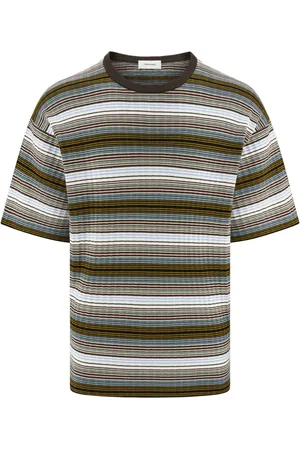 Salvatore Ferragamo Gestreiftes T-Shirt