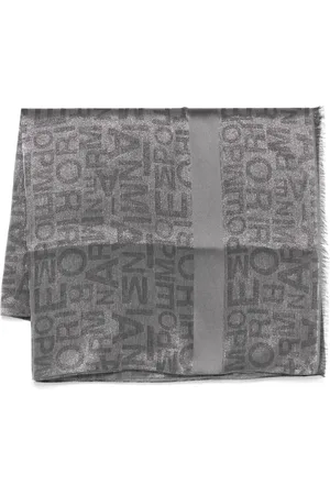 Emporio Armani Schal mit Jacquard-Logo