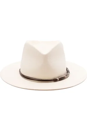 Brunello Cucinelli Fedora mit breiter Krempe