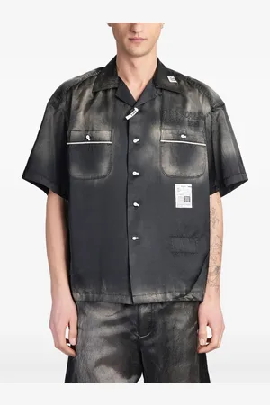 Maison Mihara Yasuhiro Hemd im Distressed-Look