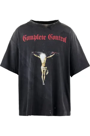 SAINT MXXXXXX T-Shirt mit Slogan-Print