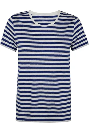 Majestic Gestreiftes T-Shirt
