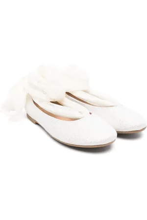 Eli1957 Ballerinas mit Lurex-Detail