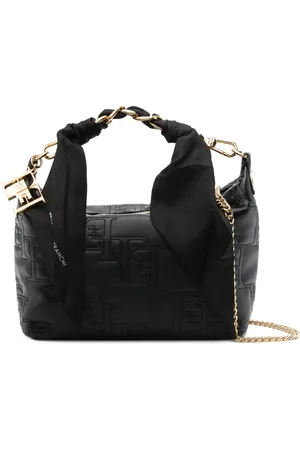 Elisabetta Franchi Handtasche mit Logo-Steppung