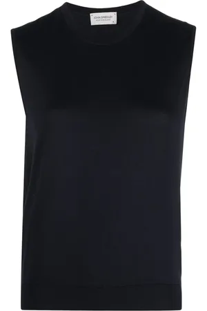 JOHN SMEDLEY Top mit rundem Ausschnitt