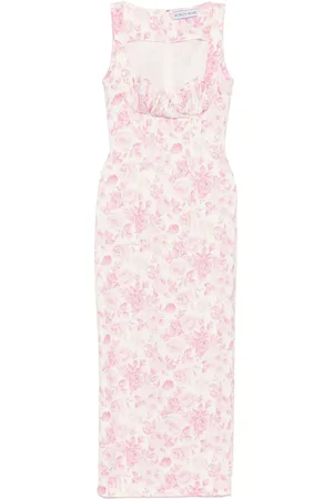 Rowen Rose Maxikleid mit Rosen-Print