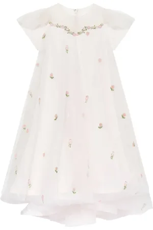 Maison Ava Kleid mit Blumenstickerei