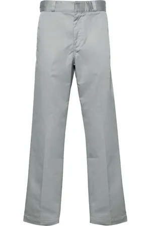 HUGO BOSS Gerade Hose mit Bügelfalten