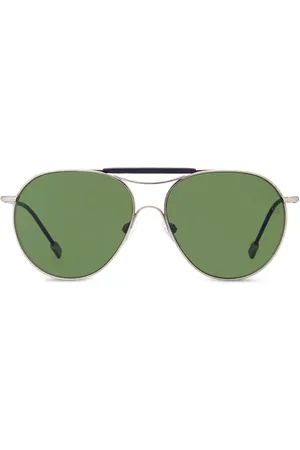 Ermenegildo Zegna Sonnenbrille mit Metallgestell
