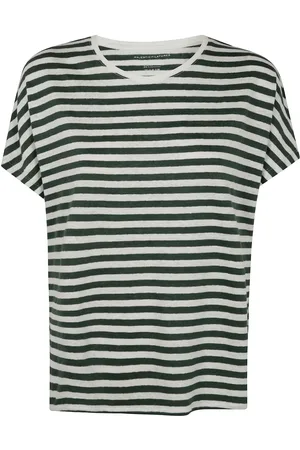 Majestic Gestreiftes T-Shirt