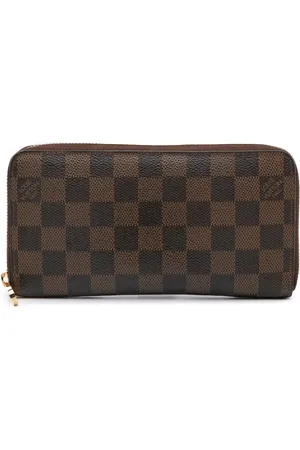 LOUIS VUITTON 2008 Damier Ebene Zippy Portemonnaie