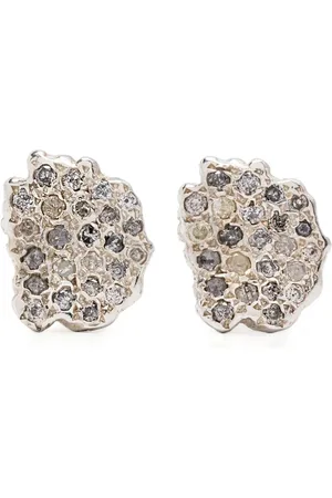 ROSA MARIA Ohrstecker aus Sterlingsilber mit Diamanten