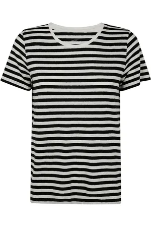 Majestic Gestreiftes T-Shirt