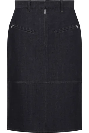 Jil Sander Bleistiftrock aus Denim