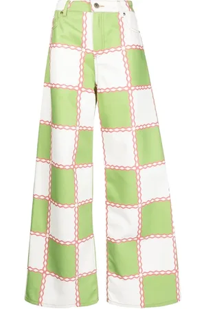 Ahluwalia Jeans mit weitem Bein