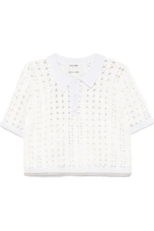 FORTE FORTE Gestricktes Poloshirt