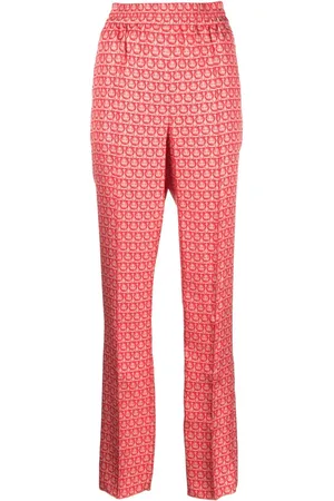 Salvatore Ferragamo Hose mit hohem Bund