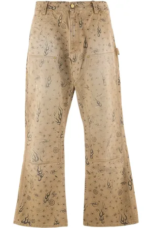 SAINT MXXXXXX Hose mit grafischem Print