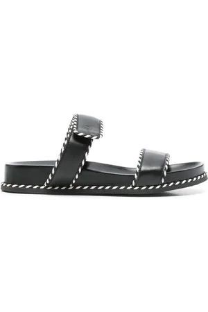 Emporio Armani Pantoletten aus Leder